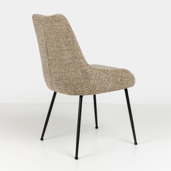 Set de 2 scaune moderne cu design nordic – tapițerie caldă și formă ergonomică pentru confort zilnic [4]
