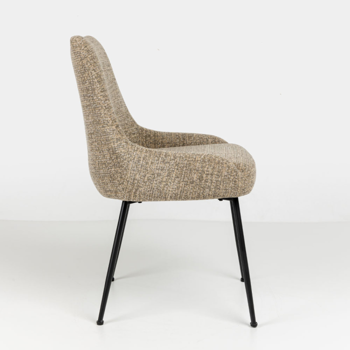 Set de 2 scaune moderne cu design nordic – tapițerie caldă și formă ergonomică pentru confort zilnic [3]