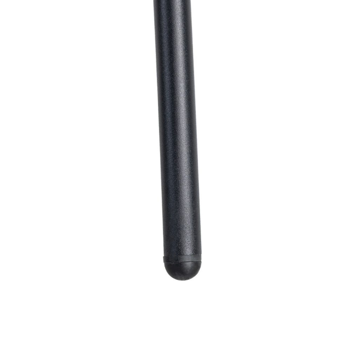 Set 2 scaune dining stofă albastră metal negru [12]