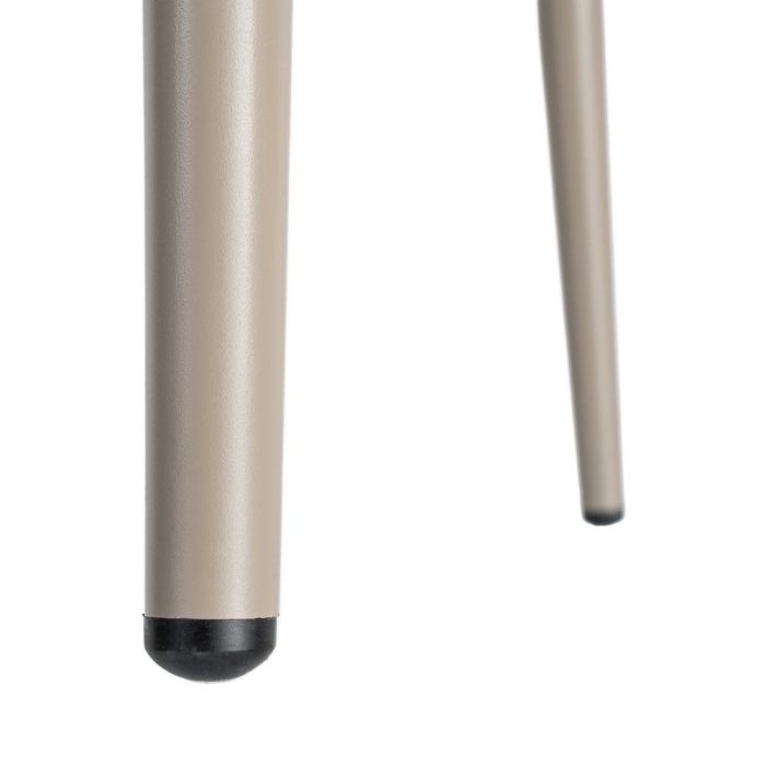 Set 2 scaune HoReCa exterior din aluminiu și ratan PE bej [10]
