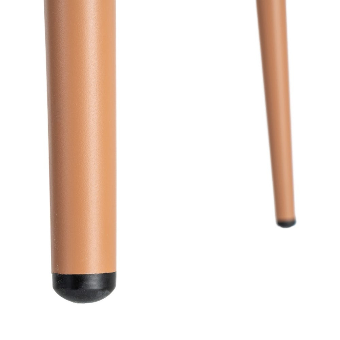 Set 2 scaune HoReCa exterior din aluminiu și ratan PE terracotta [10]