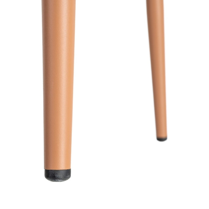Set 2 scaune HoReCa exterior aluminiu ratan PE terracotta [10]