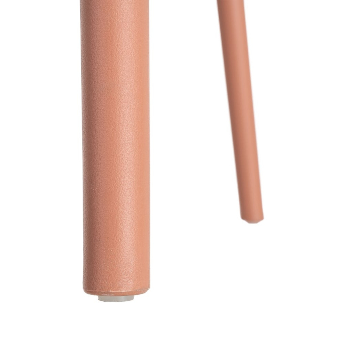 Set 2 scaune HoReCa pentru exterior din polipropilenă terracotta [10]