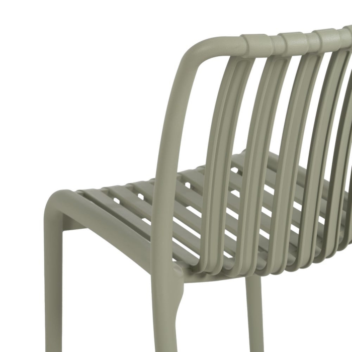 Scaune verzi stivuibile moderne|Mobilier grădină de calitate [10]