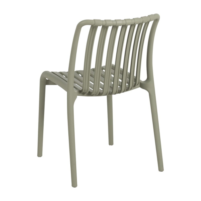 Scaune verzi stivuibile moderne|Mobilier grădină de calitate [6]