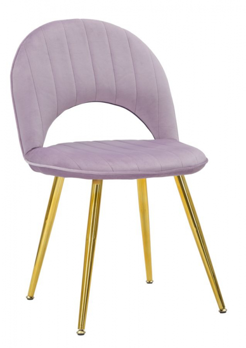 Set 2 Scaune Roz Glamour Dining CreativDeco [1]
