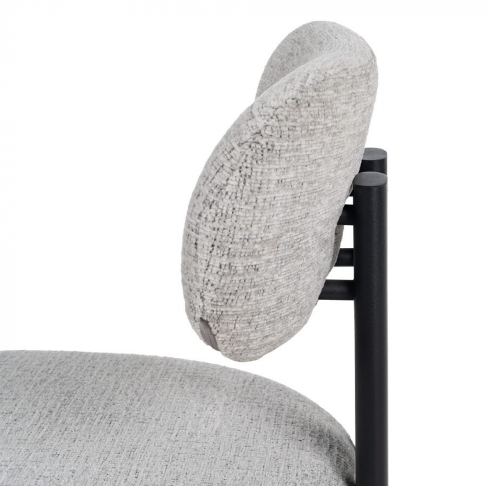 Set 2 scaune gri moderne cu structură metalică – CreativDeco [7]
