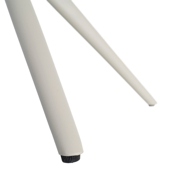 Set 2 scaune tapițate rotative crem cu autorevenire pentru dining și HoReCa [12]