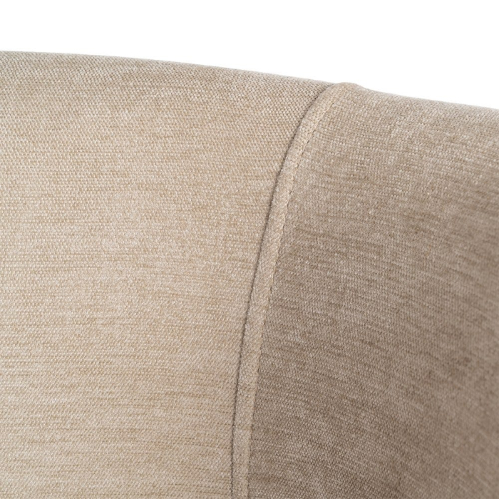 Set 2 scaune taupe tapițate integral pentru dining [10]