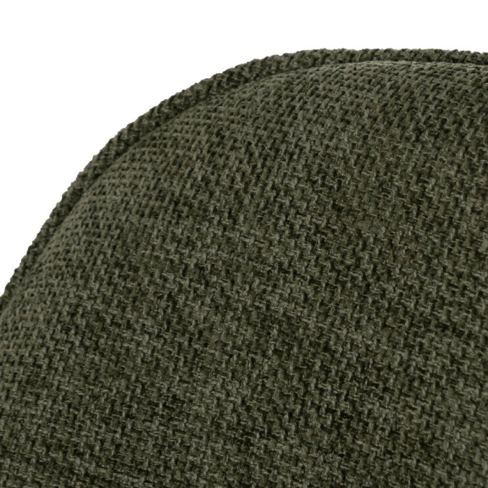 Scaune verzi olive tapițate cu brațe – set 2 bucăți, stil natural modern [7]