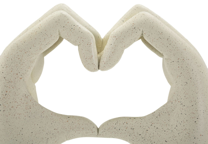 Set 2 sculpturi rasina natural Love Stons Mauro Ferretti [5]