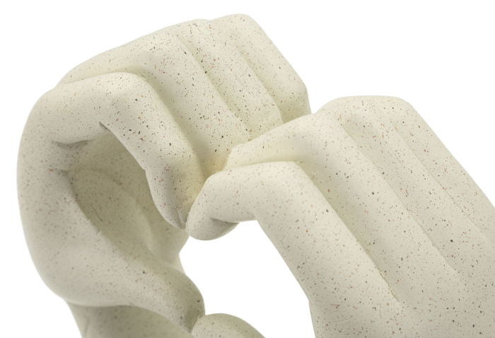 Set 2 sculpturi rasina natural Love Stons Mauro Ferretti [6]