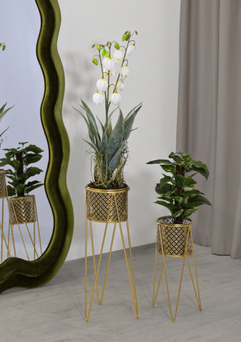 Set Suporturi Ghivece Elegant CreativDeco - Decor Sofisticat pentru Living [5]