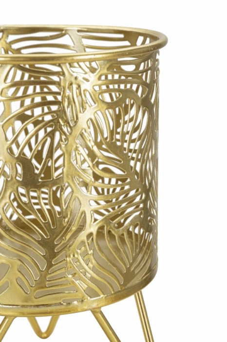 Set Suporturi Ghivece Aurii CreativDeco - Accente Elegante pentru Decor Modern [3]