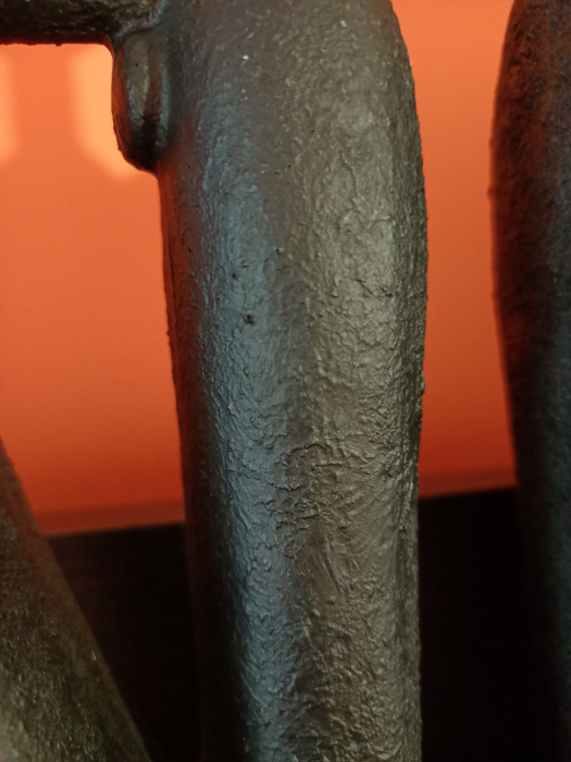 Set 2 suporturi decorative pentru cărți figurină abstractă neagră din polirășină 30 x 10 x 30 cm [7]