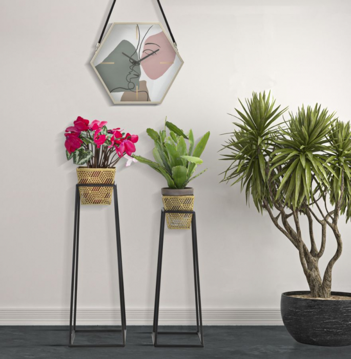 Set Suporturi Ghivece Moderne CreativDeco - Accente Sofisticate pentru Casa [2]