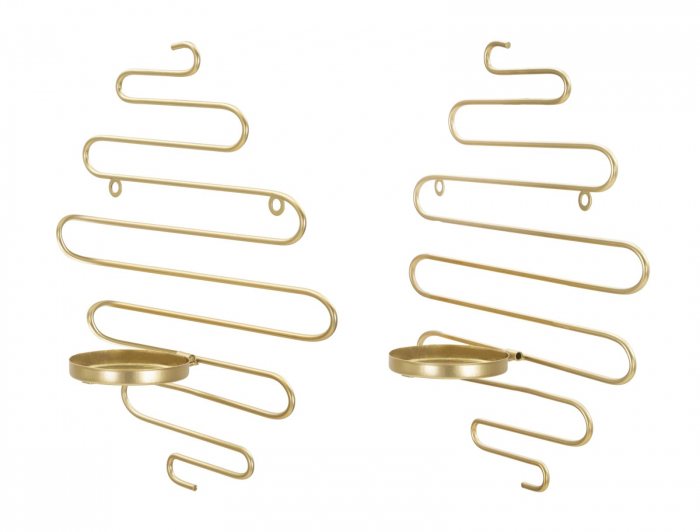 Set aplice perete Alid minimaliste aurii CreativDeco [3]