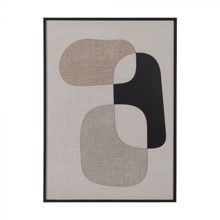 Galerie tablouri abstracte MDF cu efect sculptural 3D 50x70 cm [3]