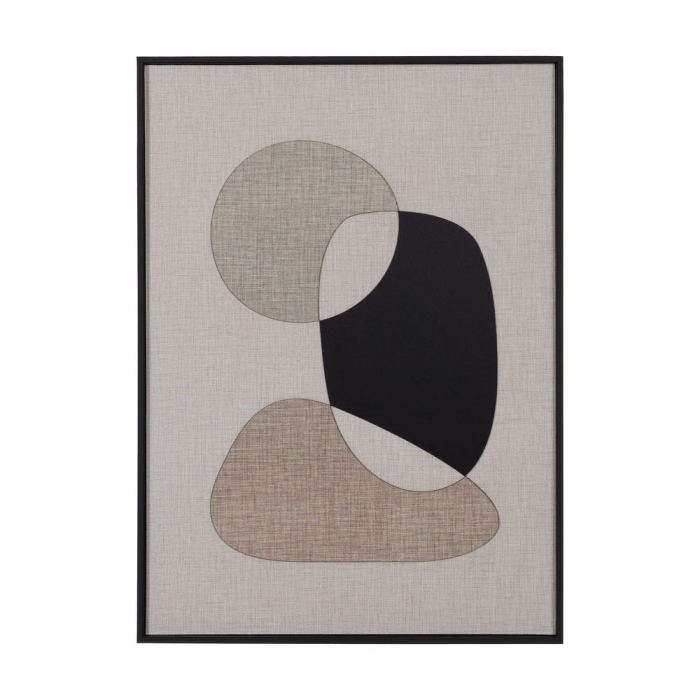 Galerie tablouri abstracte MDF cu efect sculptural 3D 50x70 cm [2]