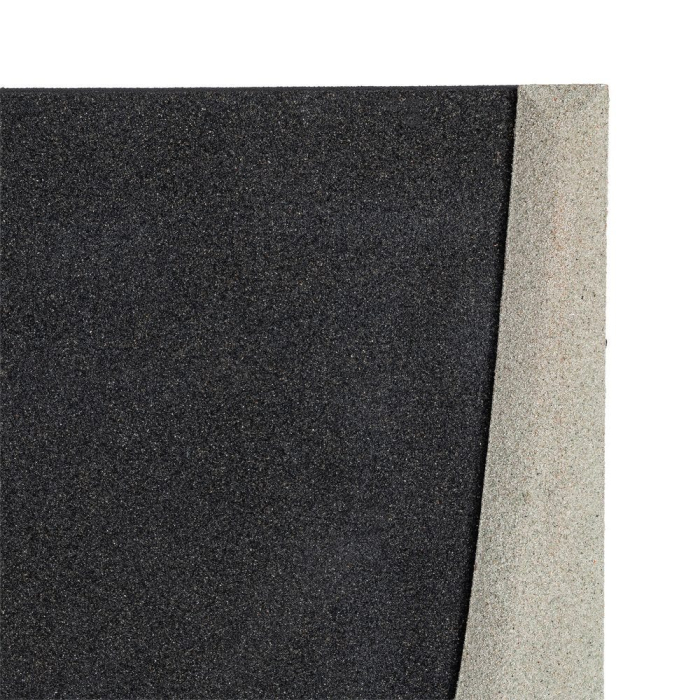 Set 2 tablouri abstracte alb negru și maro din MDF cu forme geometrice [4]