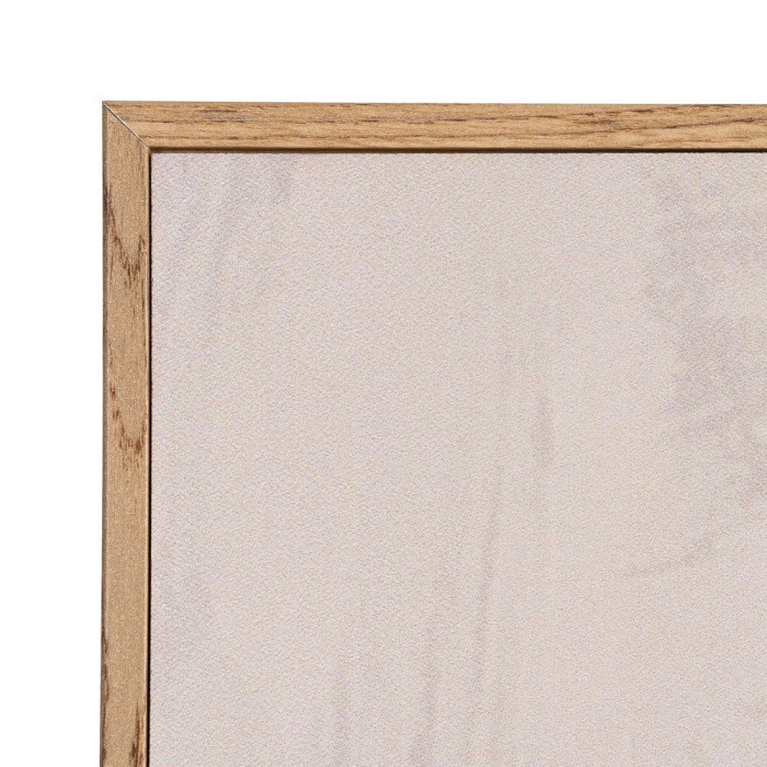 Set 2 tablouri abstracte cu ovale albastru închis și verde mentă pe fond crem în ramă de MDF [4]
