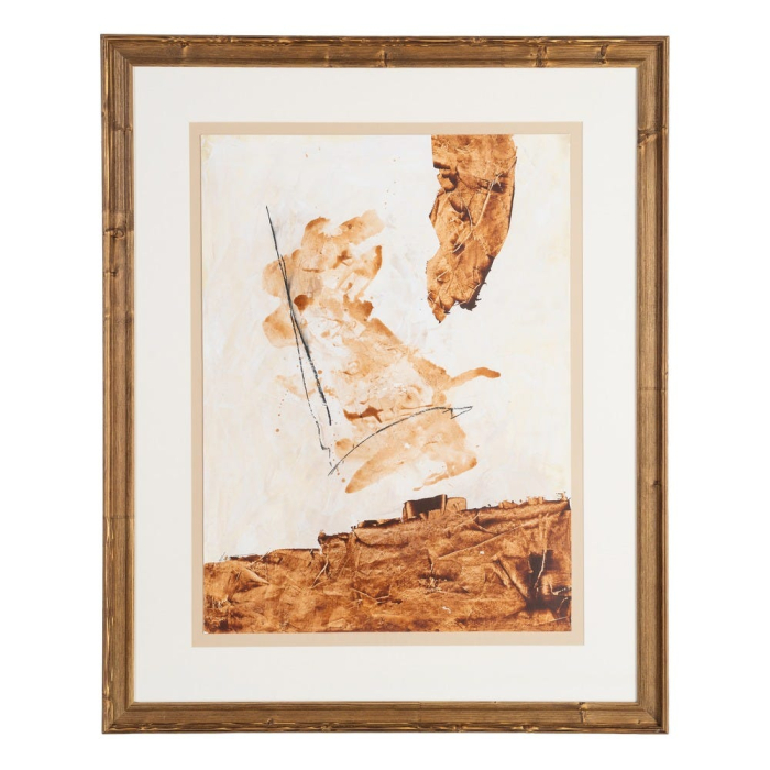 Set 2 tablouri abstracte din lemn și sticlă 80 x 100 cm [3]