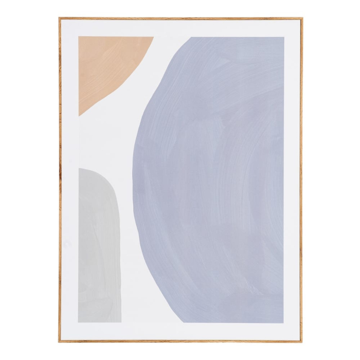 Set 2 tablouri abstracte imprimate cu ramă din MDF [2]