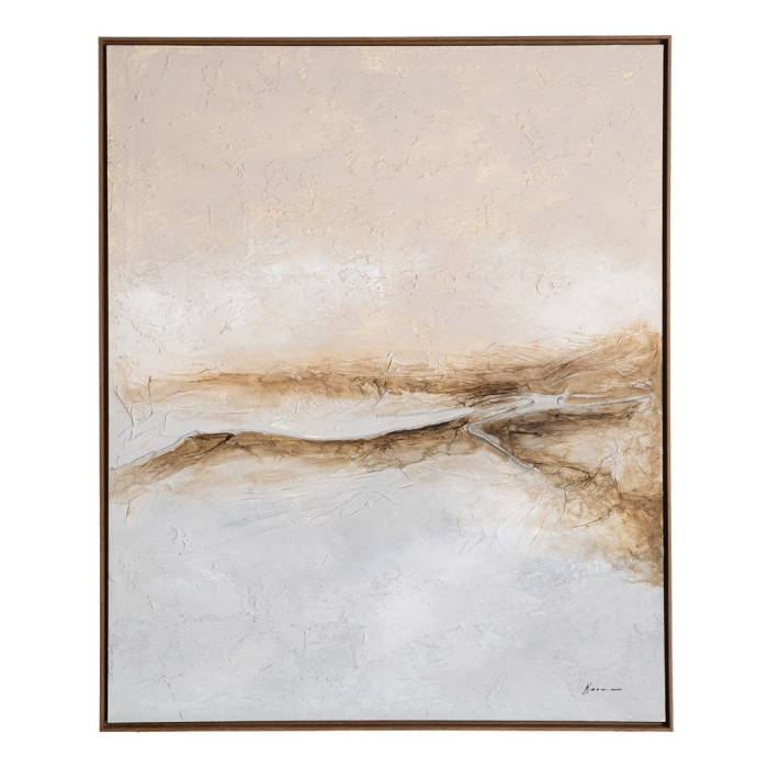 Set 2 tablouri abstracte pictate manual pentru HoReCa si living [2]