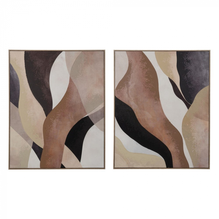 Set tablouri abstracte verticale pictate manual 80x100cm [1]