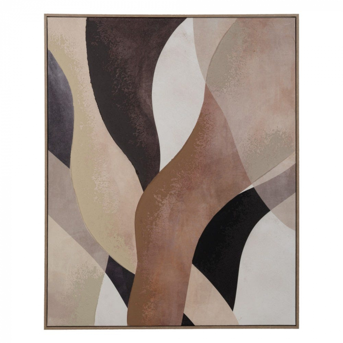 Set tablouri abstracte verticale pictate manual 80x100cm [2]