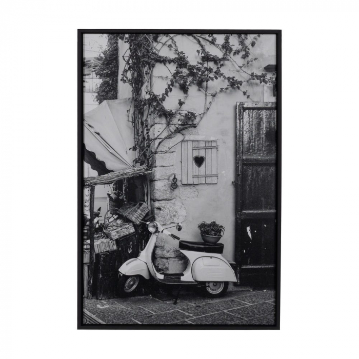 Set tablouri alb-negru Italia vintage Vespa retro 40x60 [2]