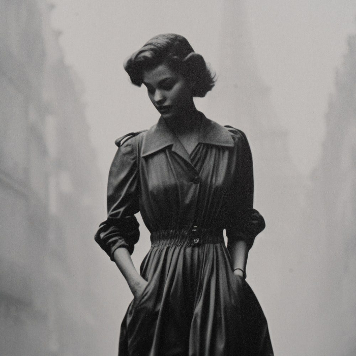 Set tablouri alb-negru Paris New York scene urbane retro 40x60 [4]