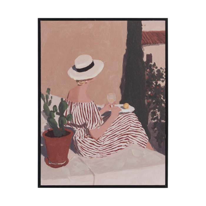 Set 2 tablouri siluete feminine vacanță [3]