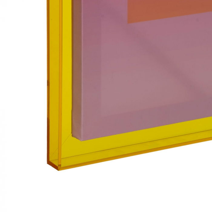tablouri pop art moderne rame galbene roz fucsia [8]