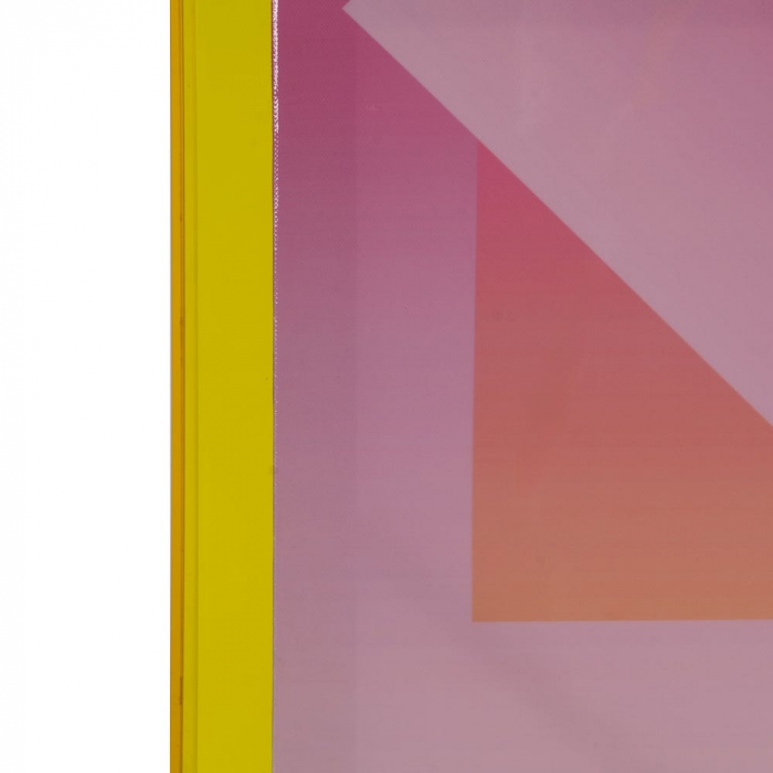 tablouri pop art moderne rame galbene roz fucsia [4]