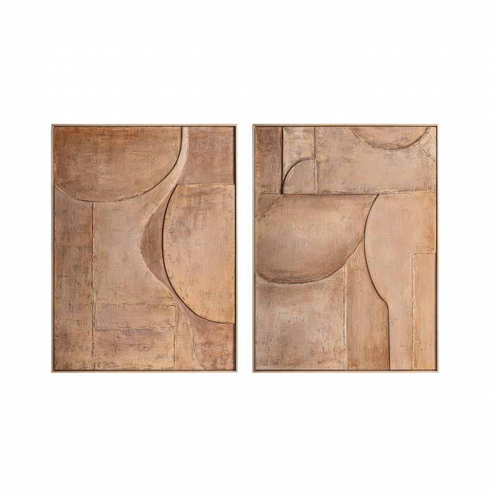 Tablou Lemn Mango Contemporan|Arta Texturata [1]