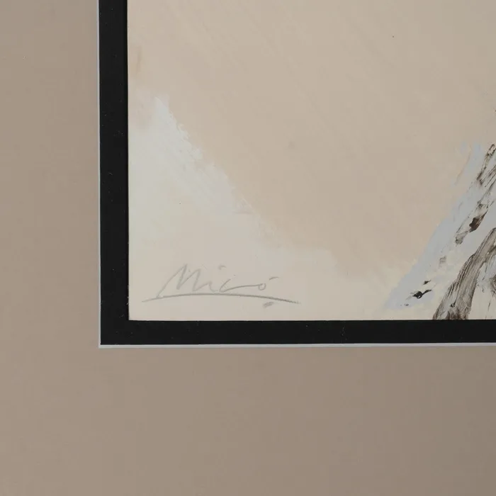 Tablouri abstracte cu rame din lemn pentru decor modern [6]