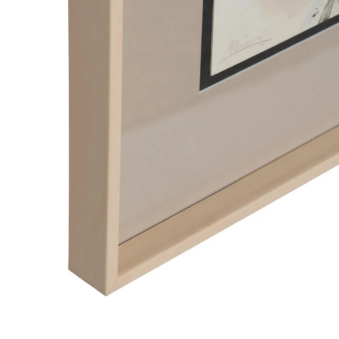 Tablouri abstracte cu rame din lemn pentru decor modern [8]