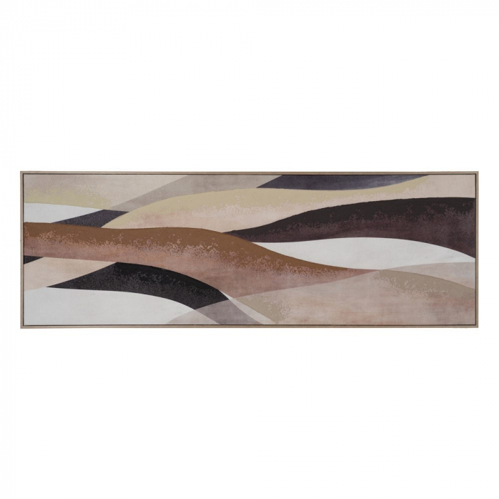 Set tablouri abstracte panoramice pictate manual 50x150cm [2]