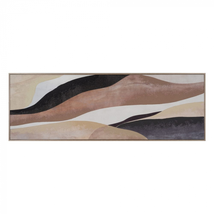Set tablouri abstracte panoramice pictate manual 50x150cm [3]