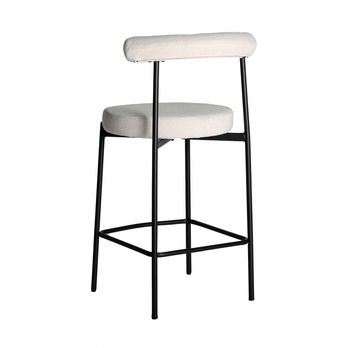 Taburete bar vintage albe|Taburete inalte premium [4]