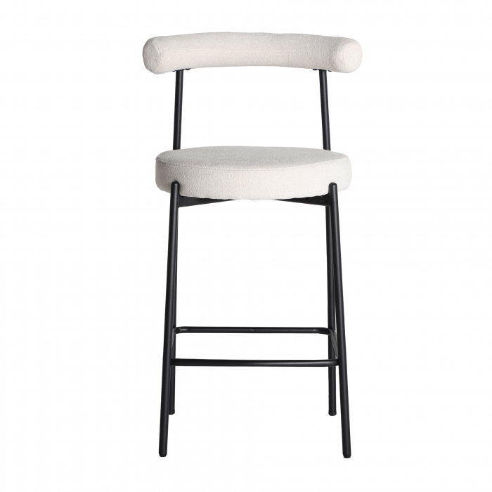 Taburete bar vintage albe|Taburete inalte premium [2]