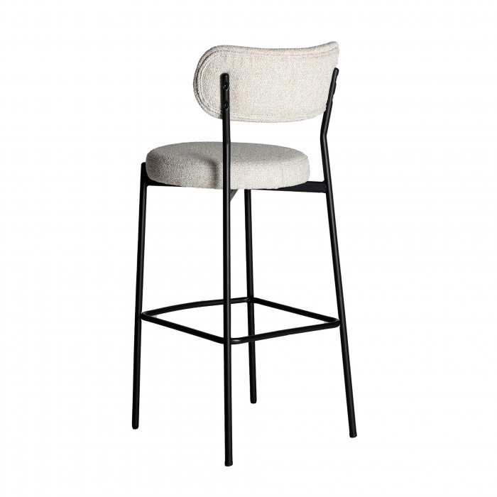 Taburete bar vintage albe|Taburete inalte premium [4]