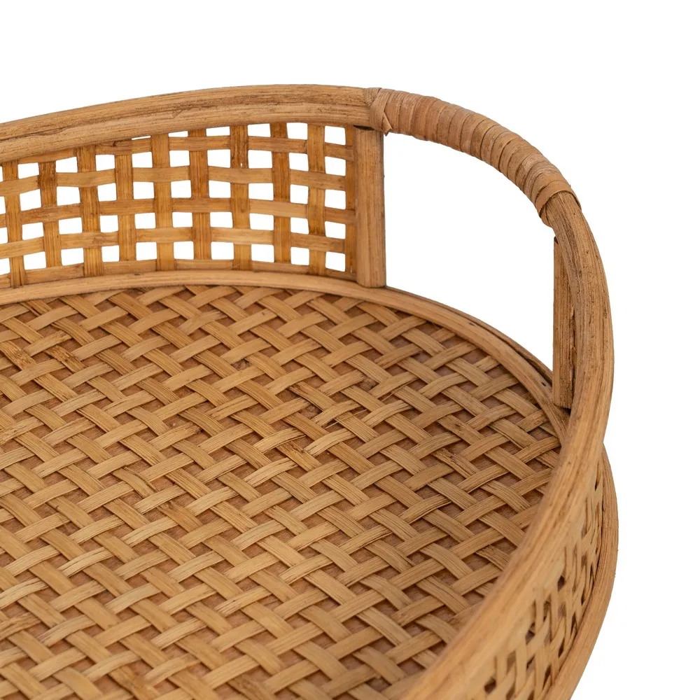 Set 2 tavi ovale bambus | Decor elegant casa [9]