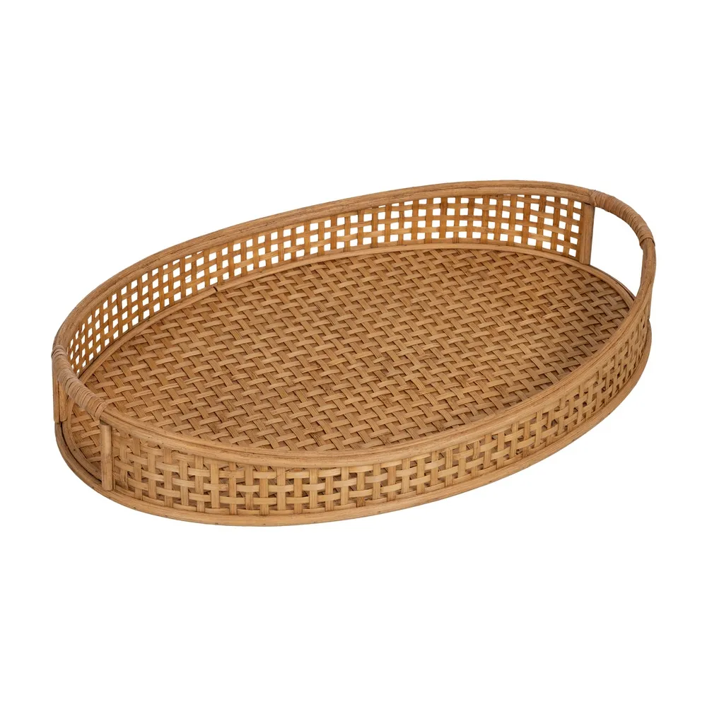 Set 2 tavi ovale bambus | Decor elegant casa [3]
