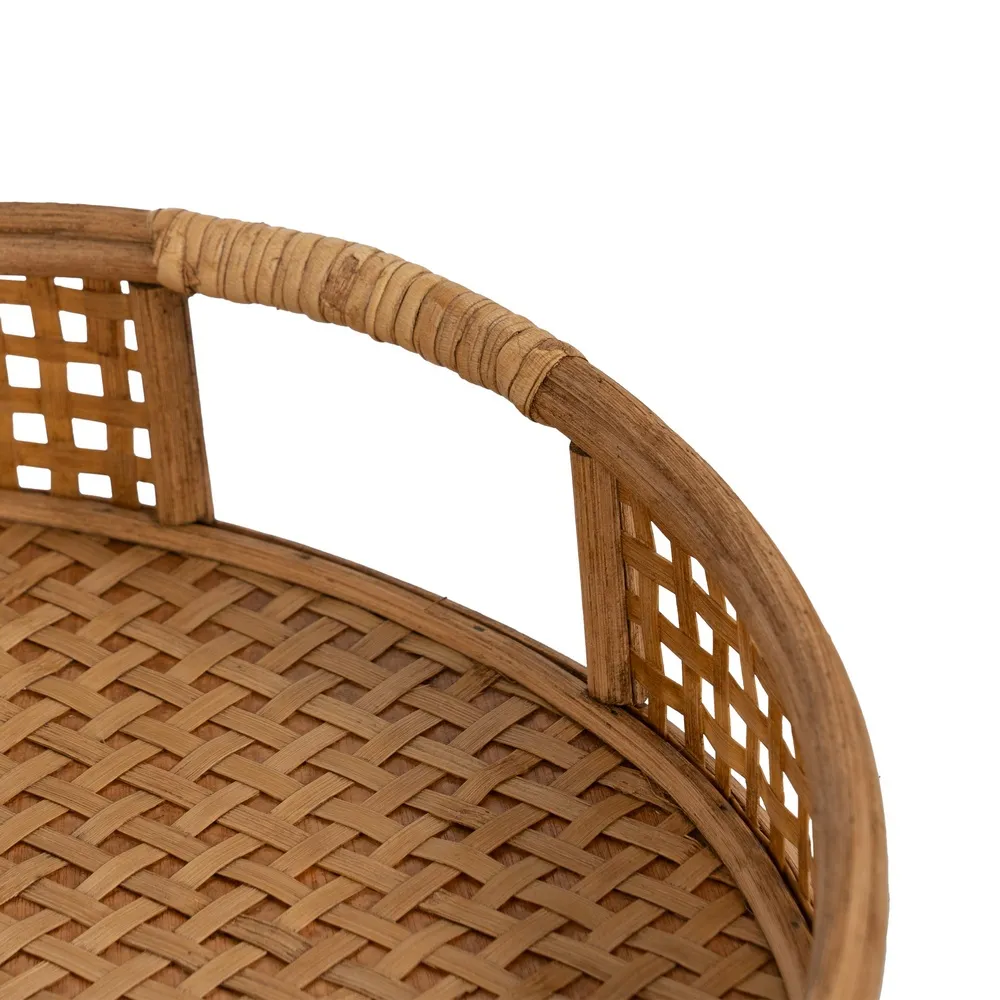 Tavi rotunde decorative bambus | Obiecte eco-friendly [9]