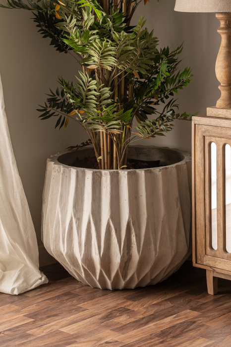 Vase decorative ceramica alba|Set vase mari [5]