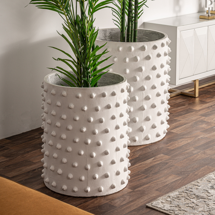 Vase decorative ceramica alba|Set vase provensale [5]