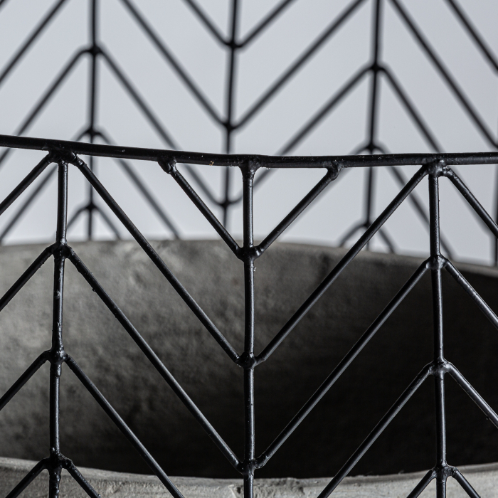 Vase decorative ciment Art Deco|Seturi vase statement [3]