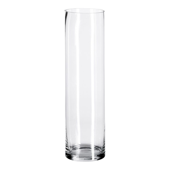 Set vaze cilindrice din sticlă transparentă pentru aranjamente florale [5]